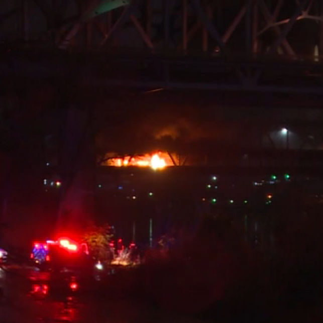 Brent Spence Bridge Fire